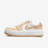 Jordan Air Jorden 1 Elevate Low "white/tan" Sneakers In White