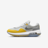 Nike Kids Grey & Yellow Air Max Motif Big Kids Sneakers In Grey