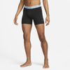 Nike Dri-fit Essential Cotton Stretch Men's Boxer Briefs In Black