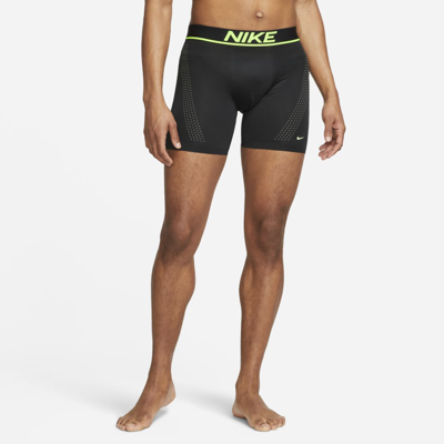 Nike Dri-fit Elite Micro Performance Boxer Briefs In Black