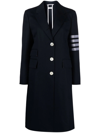 THOM BROWNE SIGNATURE 4-BAR STRIPE COAT