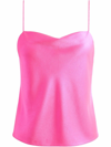 Alice And Olivia Harmon Draped Cowl Neck Cami Top In Rose