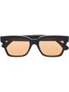 Retrosuperfuture Tinted Square-frame Sunglasses In Schwarz
