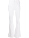 Veronica Beard Beverly Skinny Flare - Atterley In Weiss