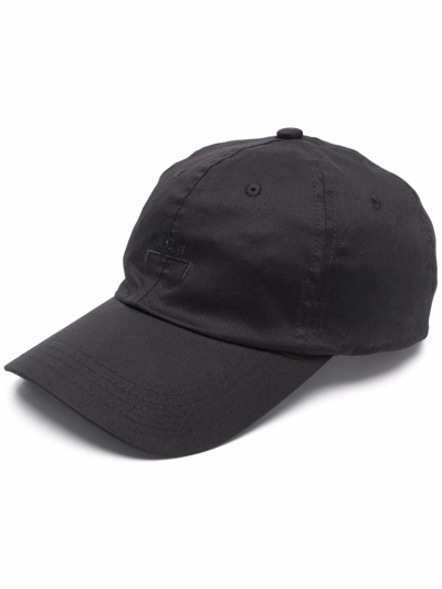 A-cold-wall* Embroidered-logo Baseball Cap In Schwarz