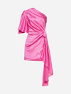 Solace London Marcie One-shoulder Mini Dress