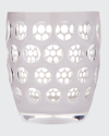Mario Luca Giusti Acrylic Lente Tumbler Glass In White