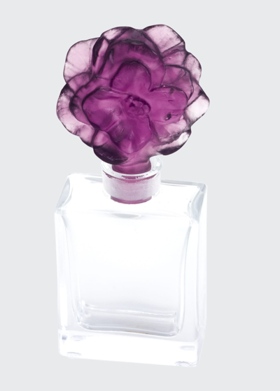 Daum Camelia Violet Perfume Bottle