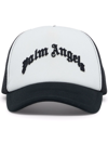 PALM ANGELS LOGO-PRINT MESH CAP