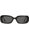 GENTLE MONSTER BLISS RECTANGULAR FRAME SUNGLASSES