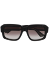 CUTLER AND GROSS SQUARE-FRAME SUNGLASSES