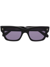 CUTLER AND GROSS SQUARE-FRAME SUNGLASSES