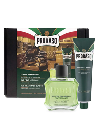 Proraso Men's Refreshing 2-piece Shaving Cream Tube & After Shave Lotion Set