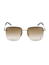 SAINT LAURENT WOMEN'S 58MM SQUARE SUNGLASSES