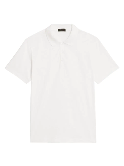 THEORY MEN'S BRON COTTON POLO SHIRT