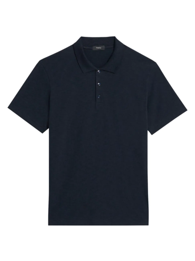 THEORY MEN'S BRON COTTON POLO SHIRT