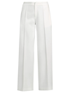 Elie Tahari Front-seam Crepe Trousers In Sky White