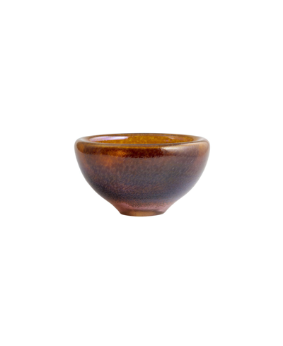 Kosta Boda Bv Beans Ac-21 Bowl In Golden Brown