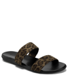 Aerosoles Women's Clovis Banded Slide Sandals Women's Shoes In Leopard