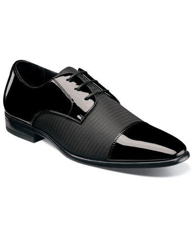 Stacy Adams Men's Pharoah Cap Toe Oxford Shoes In Black