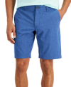 Tommy Bahama Chip Shot Islandzone Nylon Stretch Ripstop Straight Fit 8 Shorts In Dockside Blue