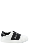 GIVENCHY GIVENCHY KID LOGO TAPE ROUND TOE SNEAKERS