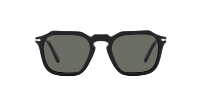 Persol Square Frame Sunglasses In Black