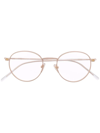 Snob Pucci Clip-on Sun Lense Glasses In Black