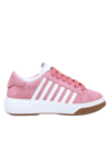 DSQUARED2 SNEAKERS IN PINK SUEDE