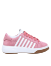 Dsquared2 Leather Sneakers In Pink