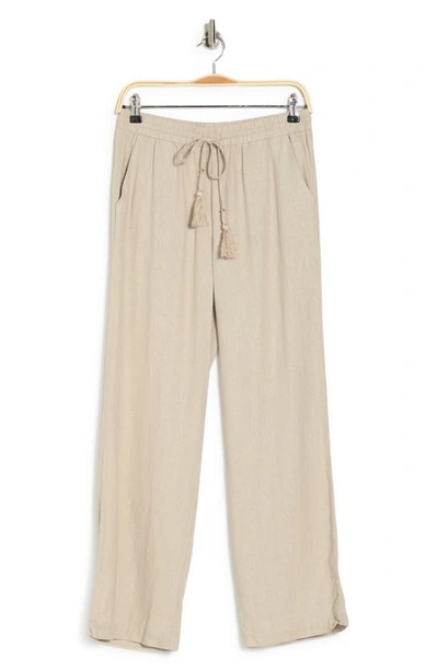 Ellen Tracy Wide-leg Pants In Tan
