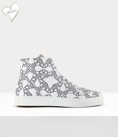 Vivienne Westwood High Top Trainers In White