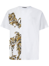 VERSACE JEANS COUTURE VERSACE JEANS COUTURE REGALIA BAROQUE T-SHIRT,72GAH6R9JS049G03