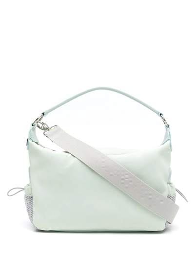 Sarah Chofakian Nylon Hive Bag In Green