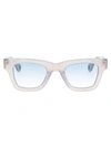 Jacquemus Nocio Wayfarer-frame Acetate Sunglasses In Blue