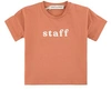 SPROET AND SPROUT SPROET AND SPROUT ORANGE T-SHIRT,S22-104