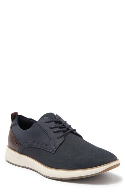Nordstrom Rack Baker Casual Lace-up Sneaker In Navy Fabric