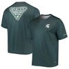 Columbia Green Michigan State Spartans Terminal Tackle Omni-shade T-shirt In Green