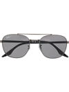 Ray Ban Aviator-frame Sunglasses In Schwarz