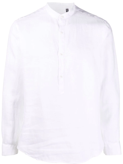 Costumein Martin Button-plaquet Shirt In Weiss