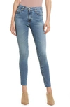 AG THE FARRAH HIGH WAIST ANKLE SKINNY JEANS