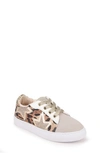 Yosi Samra Kids' Miss Harper Sneaker In Leopard / Gold