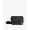Whistles Black Bibi Leather Cross-body Bag 1 Size In Black