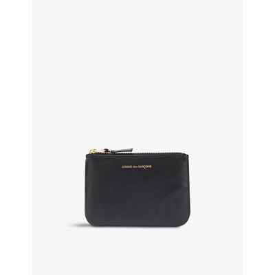 COMME DES GARÇONS MENS BLACK CLASSIC LEATHER COIN PURSE,48689831