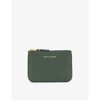 Comme Des Garçons Comme Des Garcons Mens Bottle Green Classic Leather Coin Purse