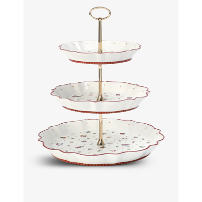 Villeroy & Boch Toy's Delight Christmas-themed Porcelain Tray Stand