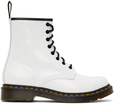 Dr. Martens' White 1460 Boots