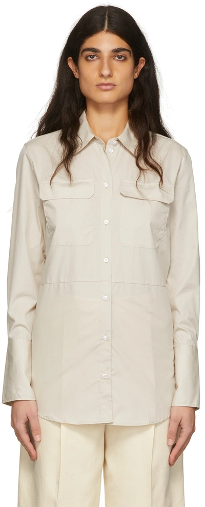 HOUSE OF DAGMAR BEIGE SIMONE SHIRT