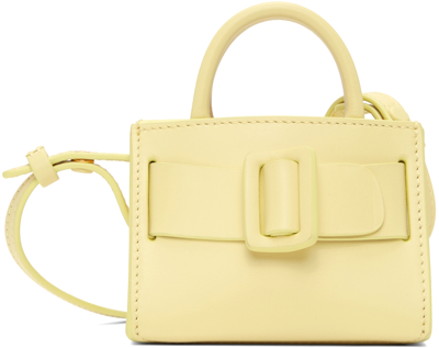 Boyy Ssense Exclusive Yellow Bobby Charm Shoulder Bag In Spark