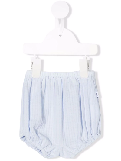 Knot Babies' Elsa Cotton Shorts In Blue